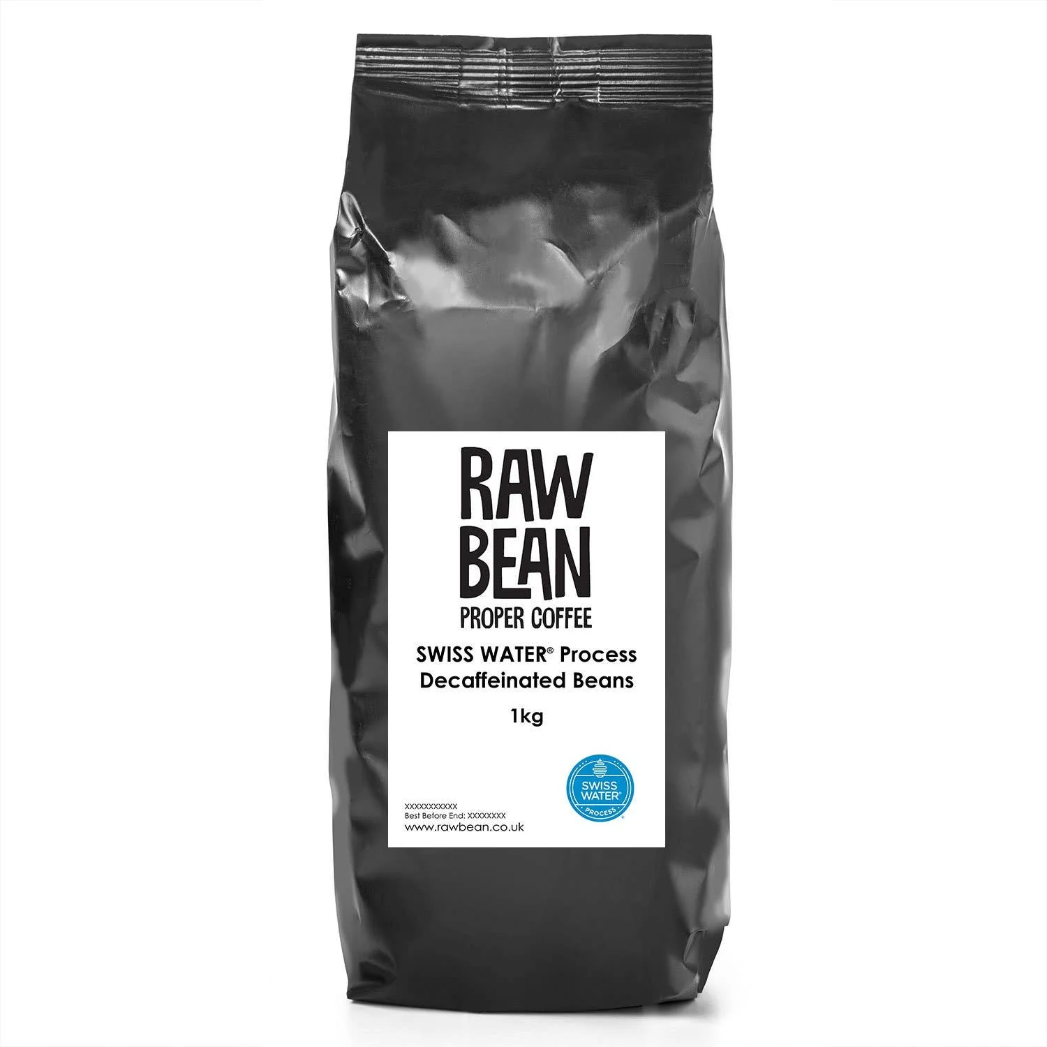 Raw Bean Definitely Decaffeinated 1kg Coffee Beans