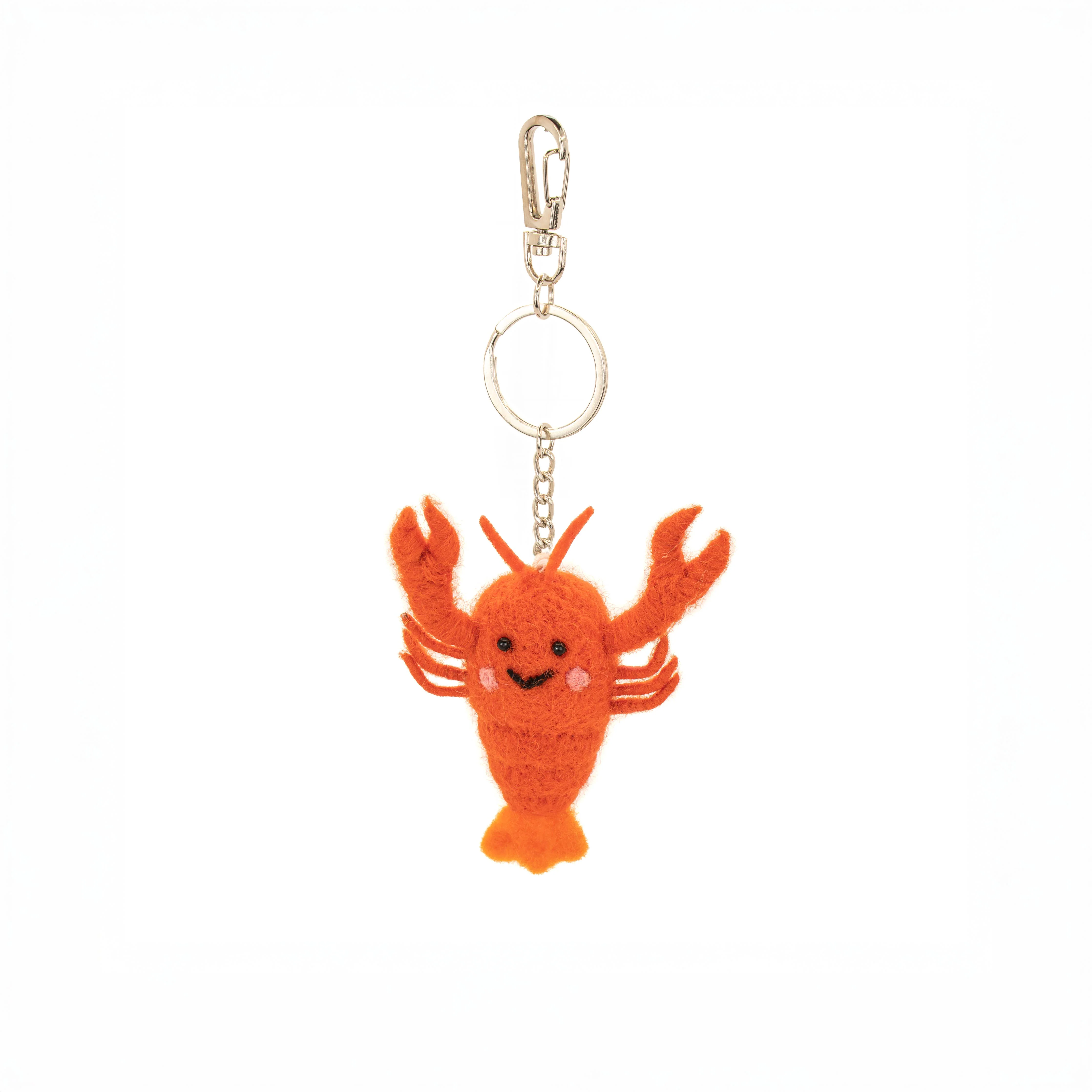 Lobster Felt Keyring