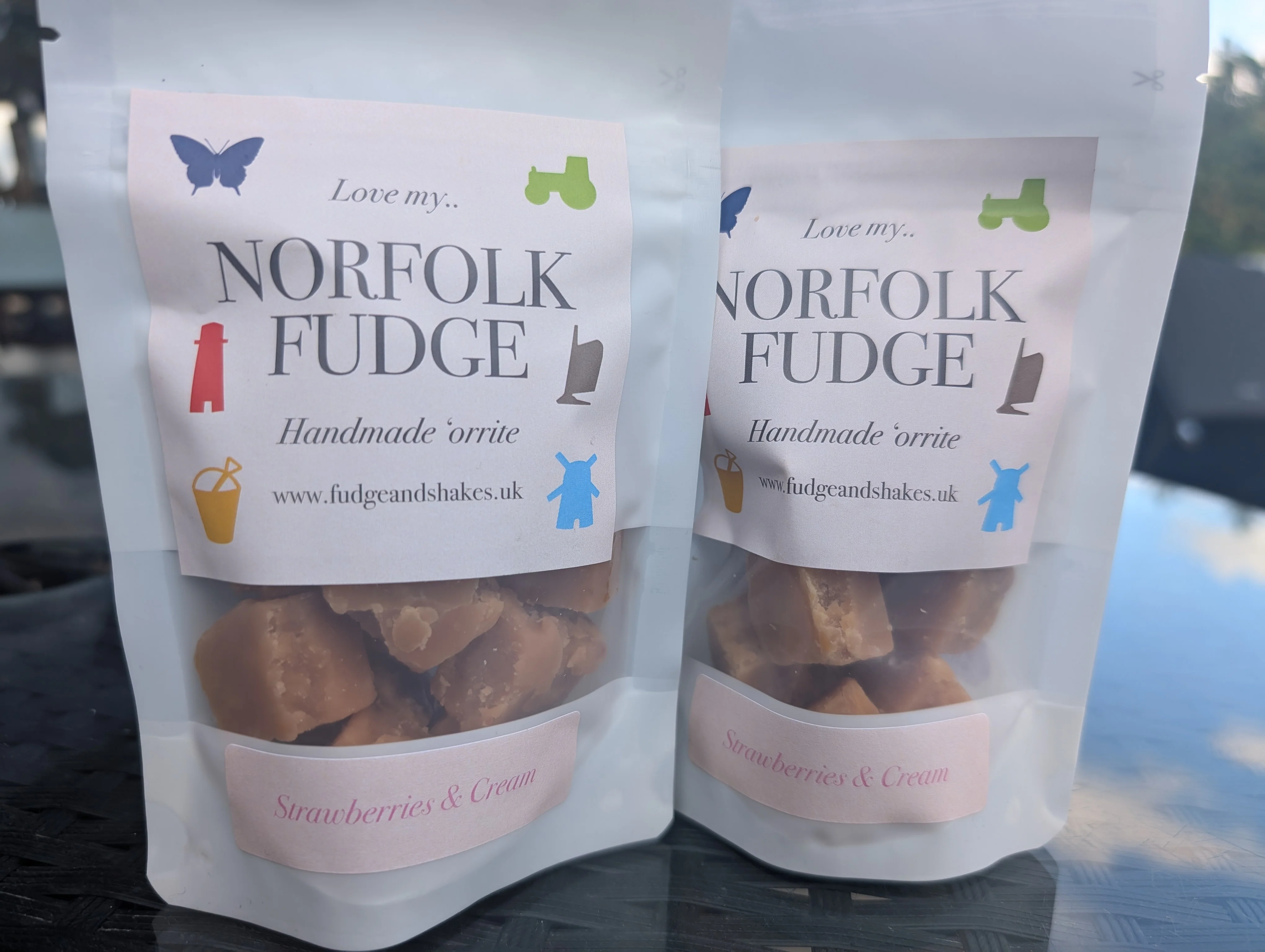 Love My Norfolk Fudge - Milk Chocolate Orange