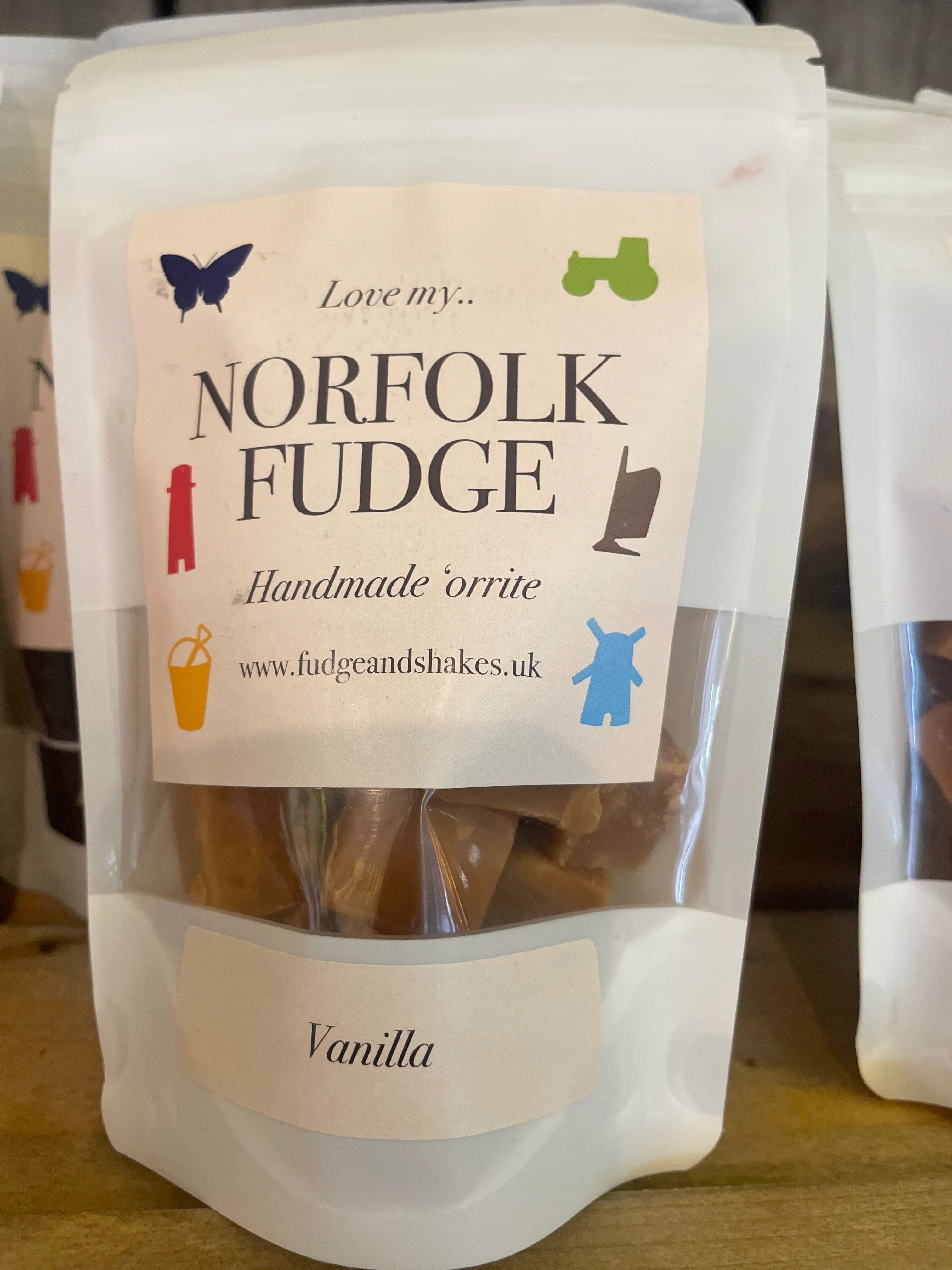 Love My Norfolk Fudge - Vanilla