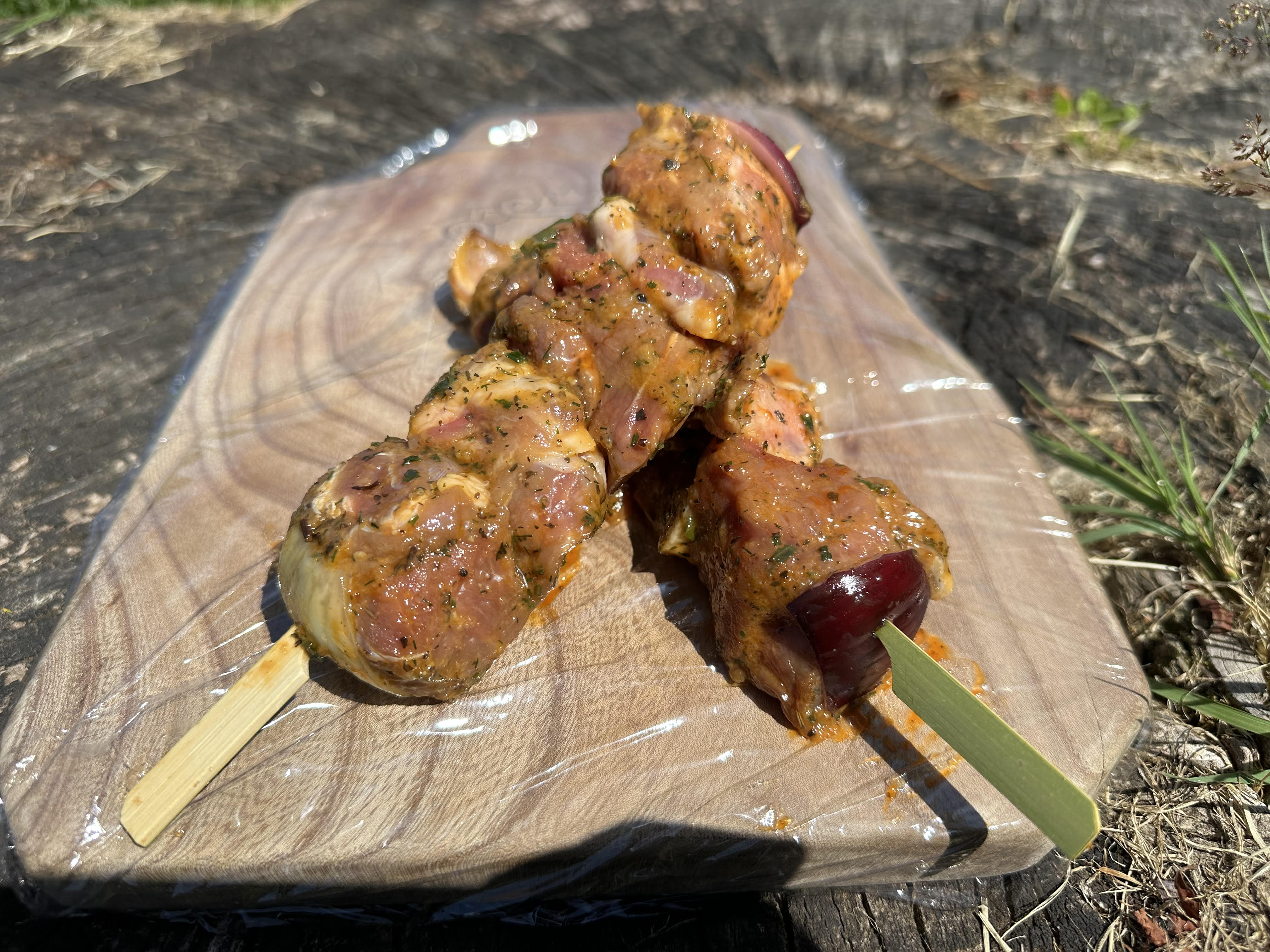 Minted Lamb Kebab