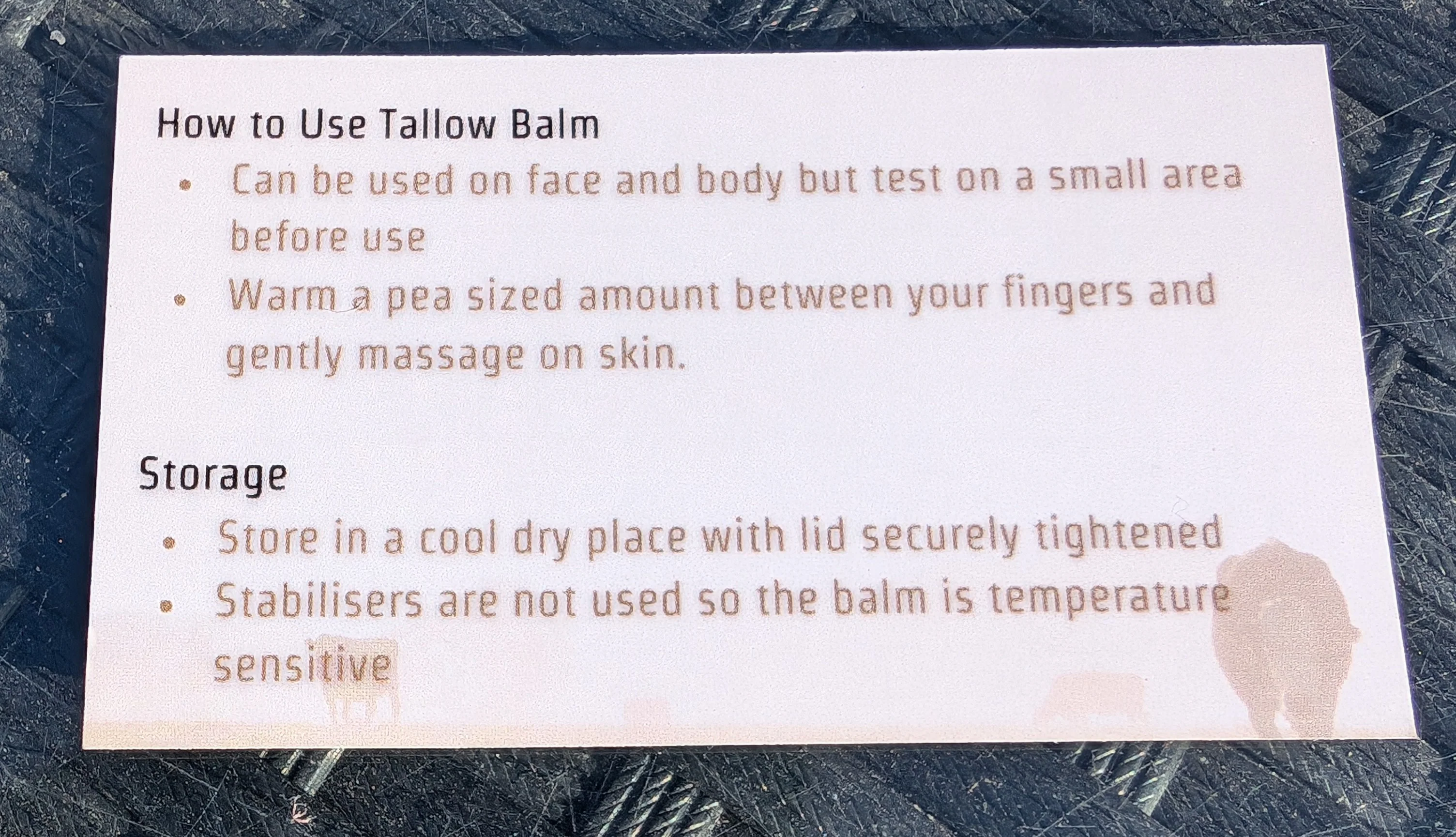 Tarro - Tallow Balm - Image 2
